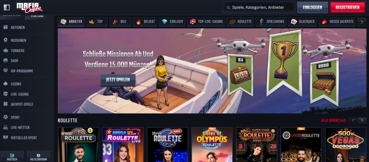 Mafia Casino: 12.000 Spiele & 6 Mio € Turnier-Preispool image 3